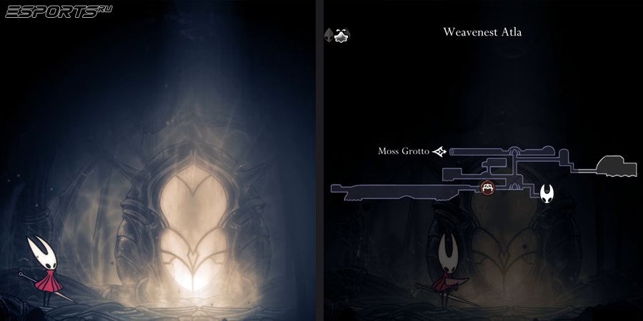 Hollow Knight: Silksong &mdash; как попасть в Ткачедом Атла