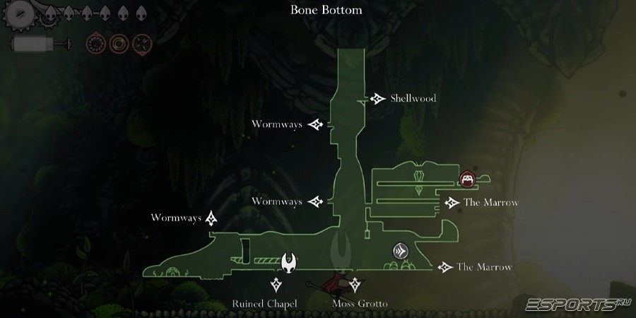 Как найти Знак Шамана в Hollow Knight: Silksong