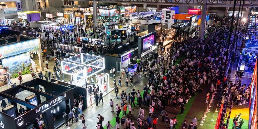 Кадр с Tokyo Game Show 2024 года