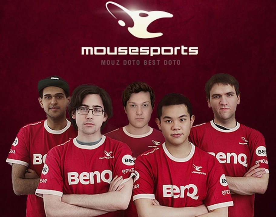 Состав mousesports в 2014 году