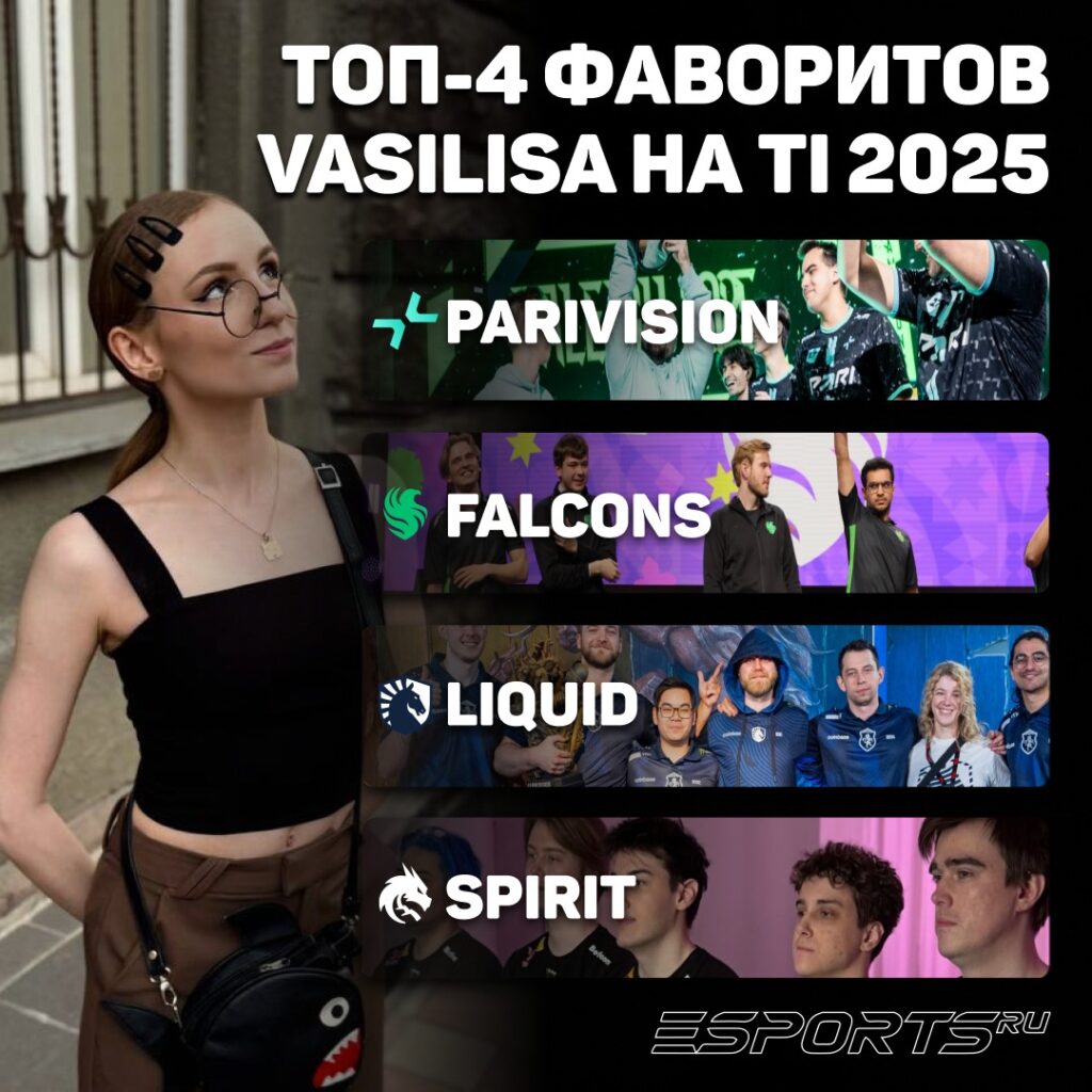 топ-4 на The International 2025 от Vasilisa