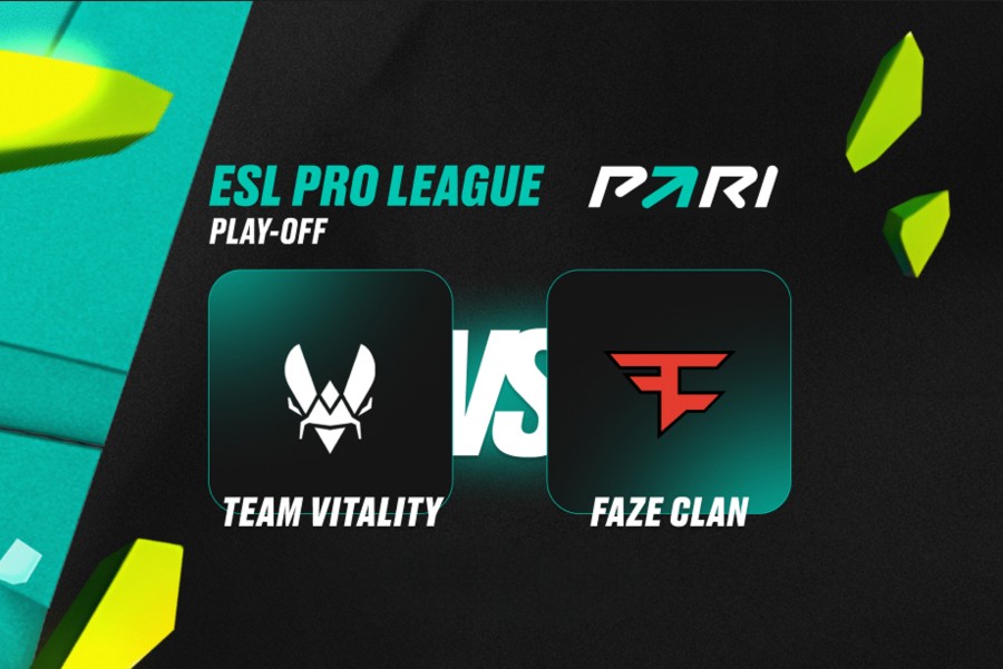 Team Vitality против FaZe Clan на ESL Pro League &mdash; прогноз и коэффициенты