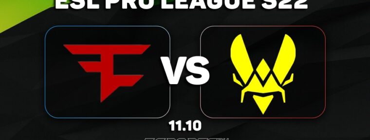 Team Vitality прошли в гранд-финал ESL Pro League Season 22, обыграв FaZe Clan