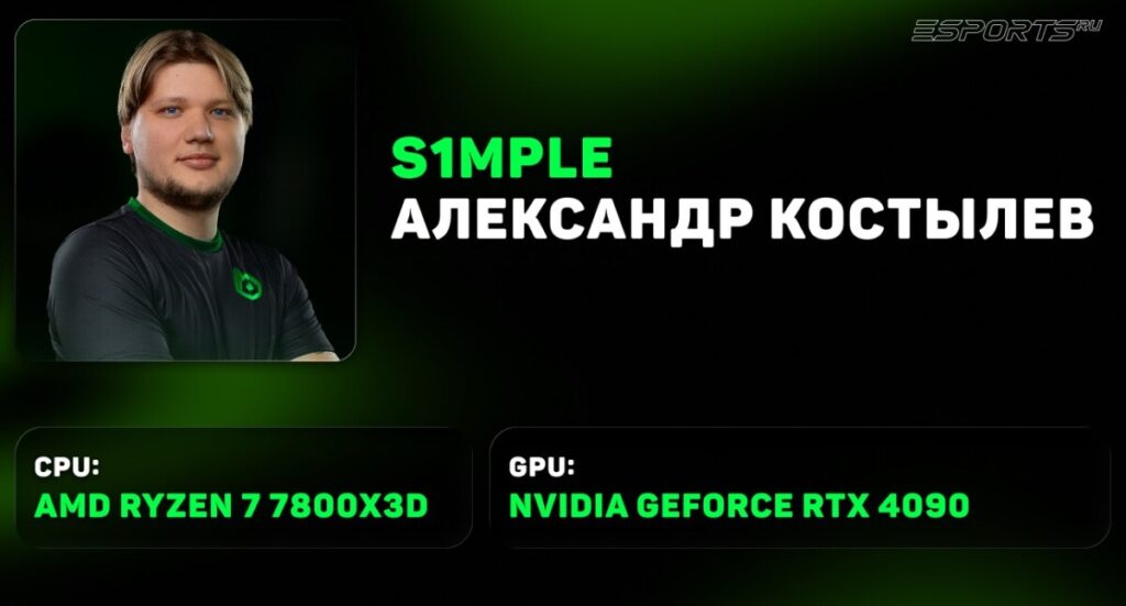 👍 Александр &laquo;s1mple&raquo; Костылев
