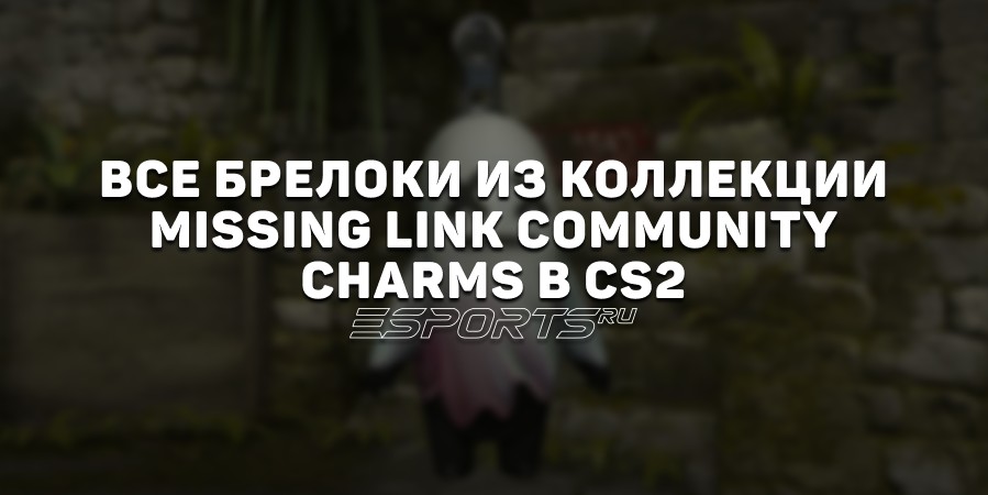 Все брелоки из коллекции Missing Link Community Charms в CS2