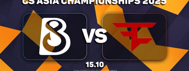 B8 покинули CS Asia Championships 2025 после поражения от FaZe