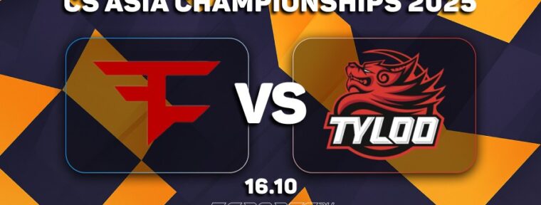 FaZe Clan победили TYLOO на CS Asia Championships 2025
