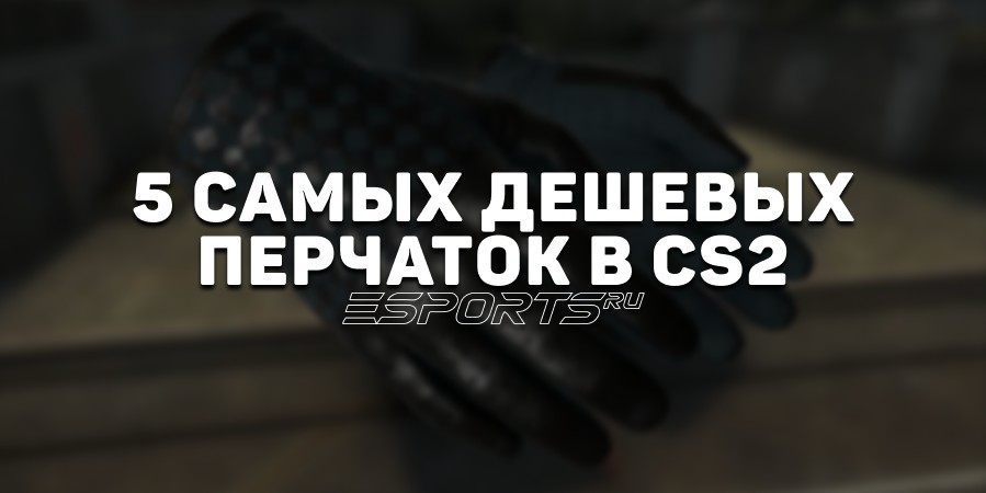 5 самых дешевых перчаток в CS2