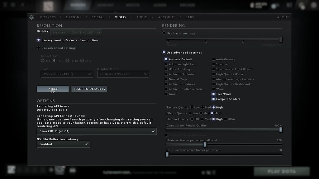 настройки bzm