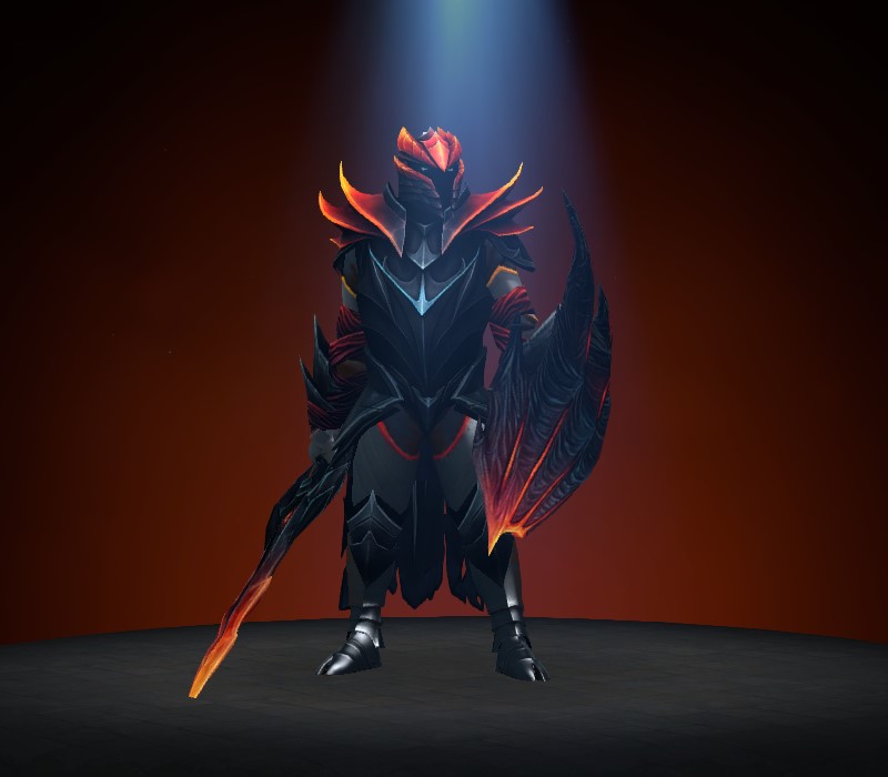 Knight of the Burning Scale