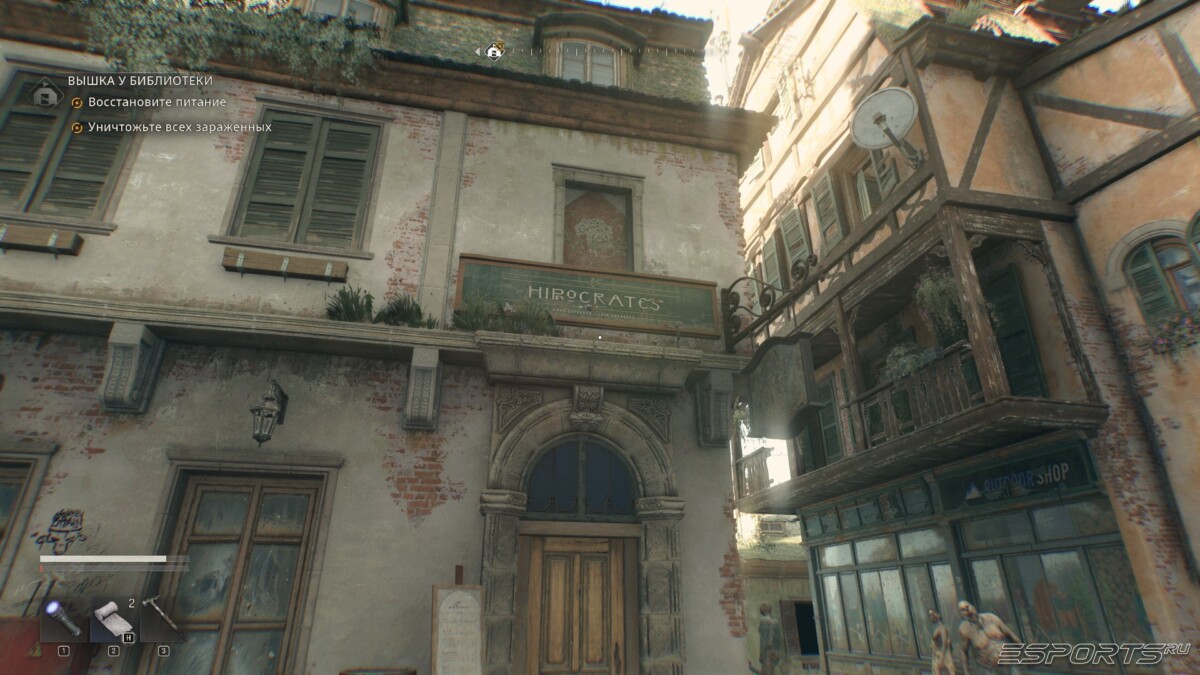 Dying Light: The Beast cafe Hippocrates