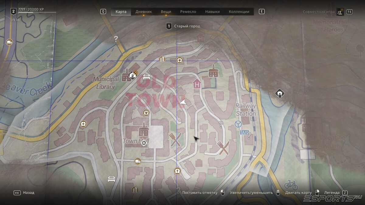 Dying Light: The Beast the goose map