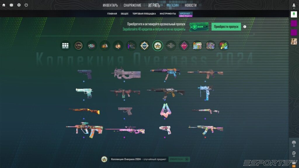 Арсенальный пропуск 