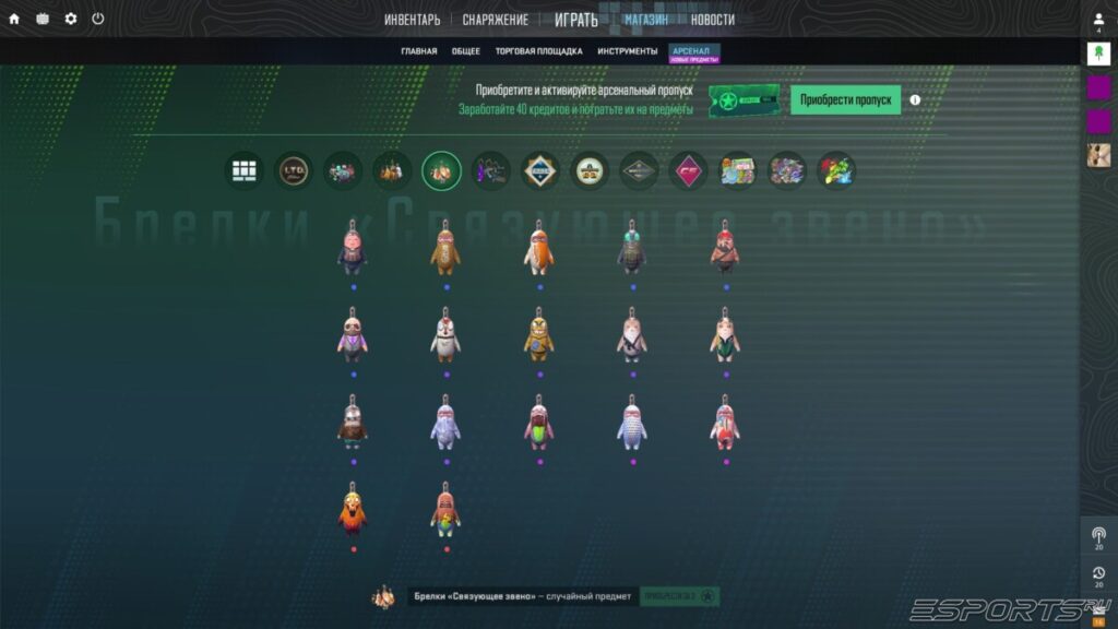 Арсенальный пропуск 