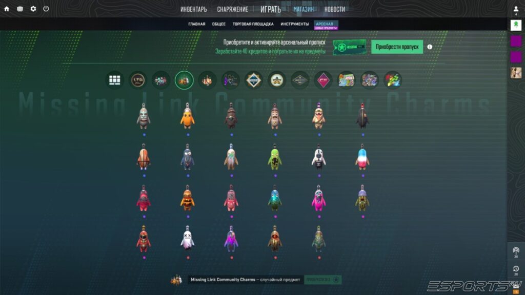 Арсенальный пропуск 