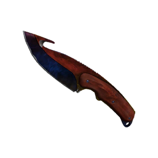 Нож с лезвием-крюком