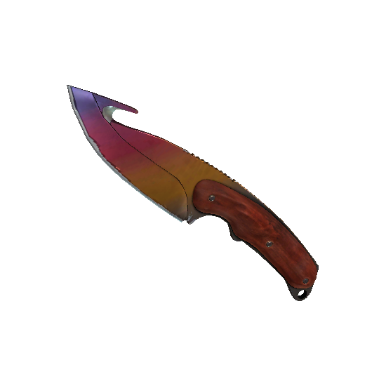 Нож с лезвием-крюком