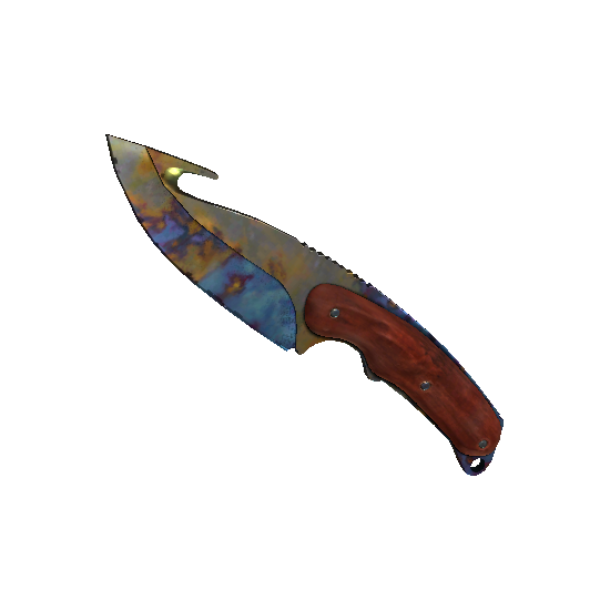 Нож с лезвием-крюком