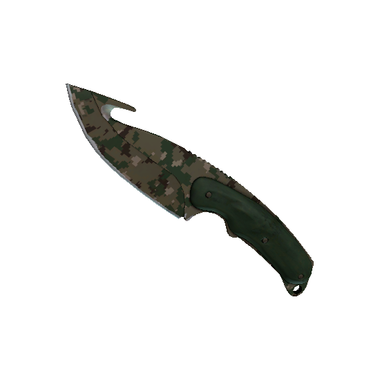 Нож с лезвием-крюком