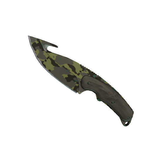 Нож с лезвием-крюком