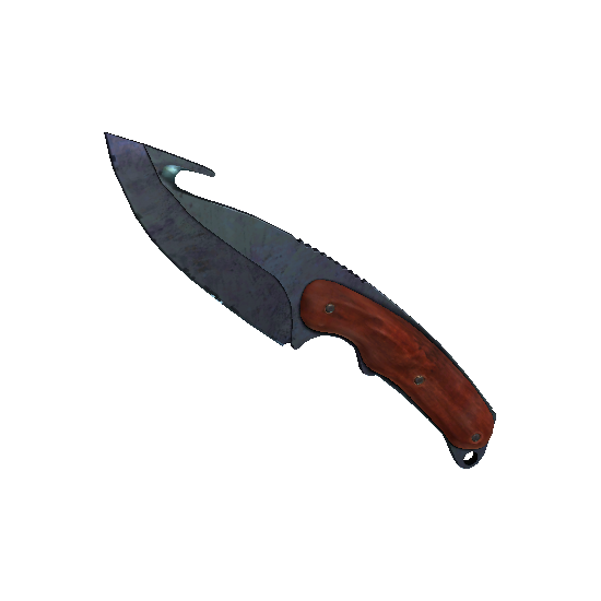 Нож с лезвием-крюком