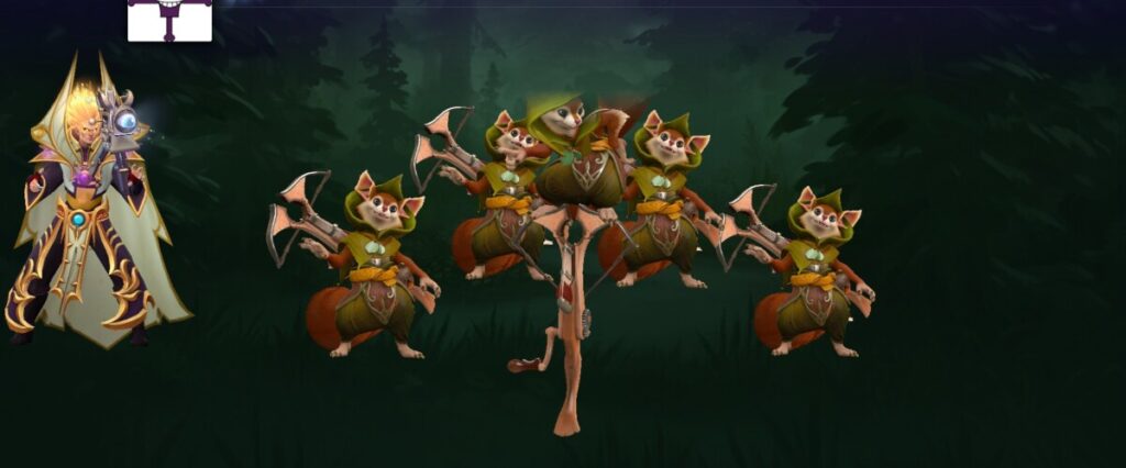 Примеры витрины профиля игрока в Dota 2