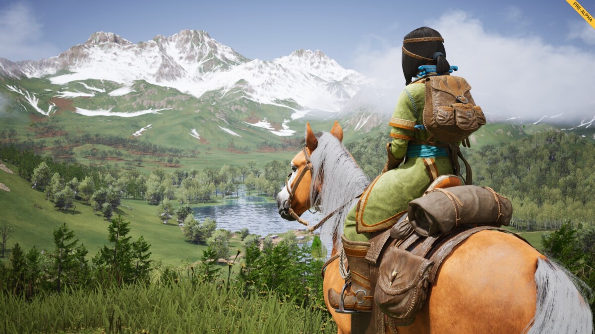 The Legend of Khiimori лошадь