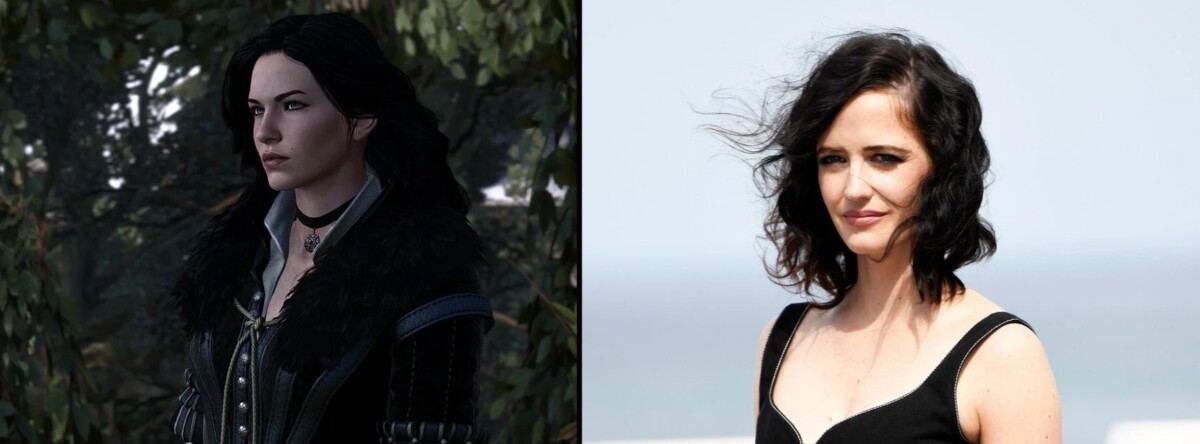 Ева Грин и Йеннифер