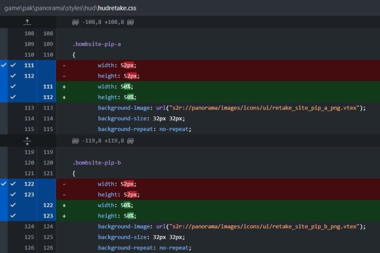 Строки кода CS2