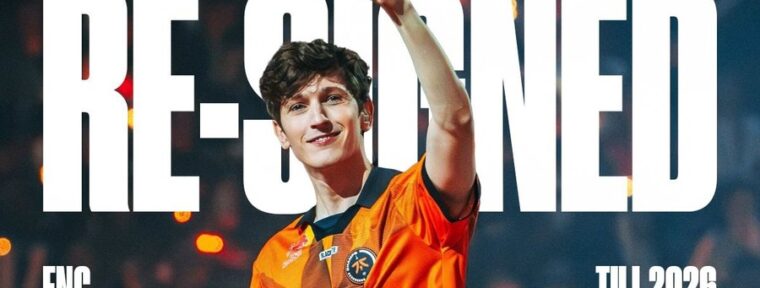 Boaster продлил контракт с Fnatic до конца 2026 года