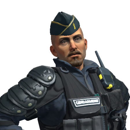 Офицер Жак Белтрам | Национальная жандармерия