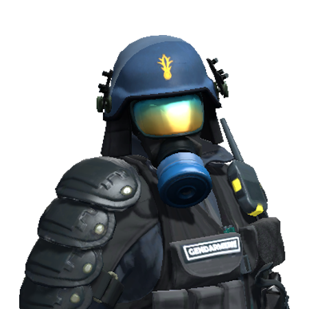 Капитан химзащиты | Национальная жандармерия