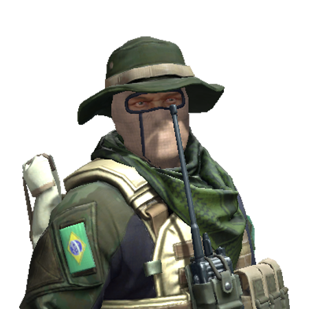 Старший лейтенант | Первый батальон Бразилии