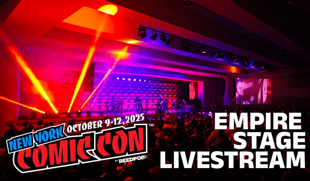 New York Comic Con 2025 обложка стрима Empire stage