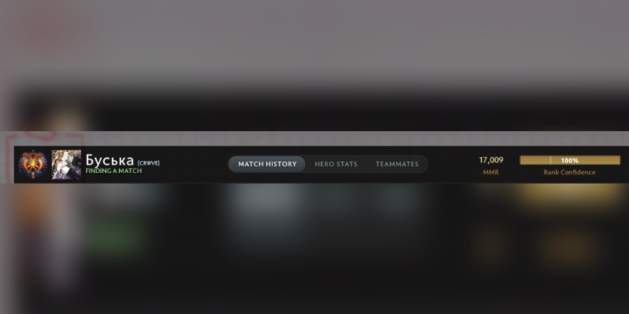 Malr1ne достиг 17 000 MMR в Dota 2