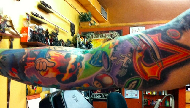 Rich Criado tattoo sleeve