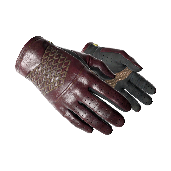 Водительские перчатки | Резан Красный