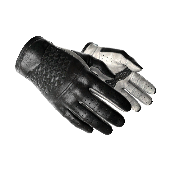 Водительские перчатки | Черный галстук
