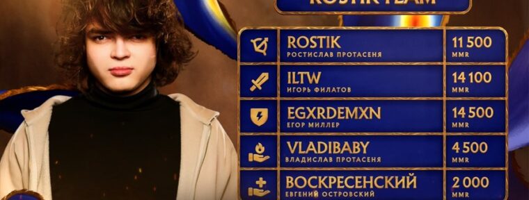 Rostik Team — стала известна вторая команда на BetBoom Streamers Battle х Динамо 12