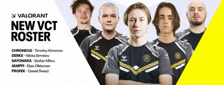 Team Vitality представили новый состав по VALORANT на сезон 2026