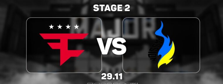 FaZe Clan одержали победу над Passion UA на StarLadder Budapest Major 2025 Stage 2