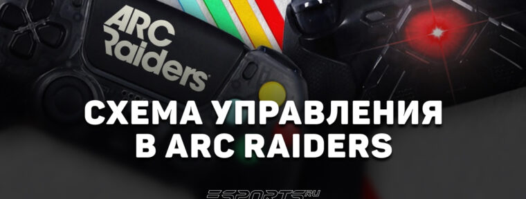 Схема управления в ARC Raiders