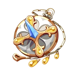 Золотая трупа часы в Геншине