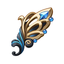 Фрагмент гармонической фантазии перо в Genshin Impact