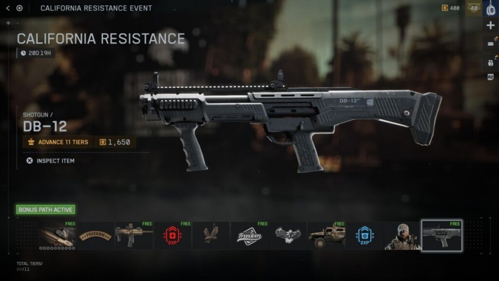 Battlefield 6 California Resistance — DB-12