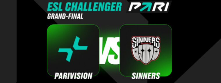 Аналитики PARI: PARIVISION победят SINNERS и пройдут на ESL Pro League Season 23