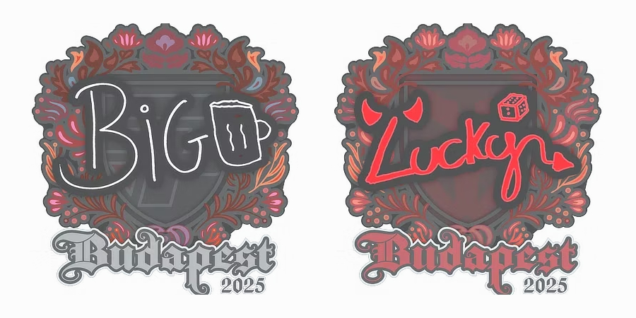 Стикеры biguzera и Lucky