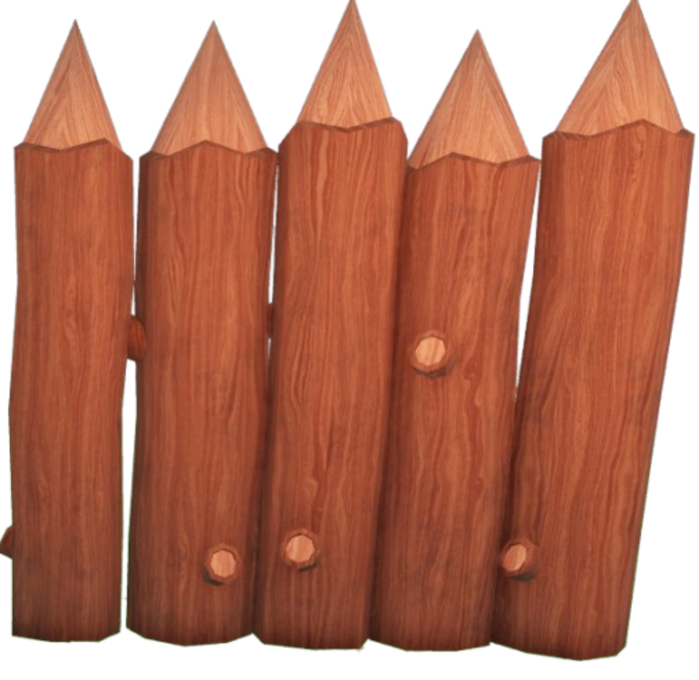 Бревенчатая стена 99 ночей в лесу