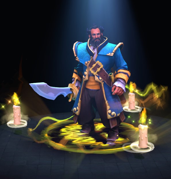 Enigmatic Emblem of the Diretide (Жёлтая)