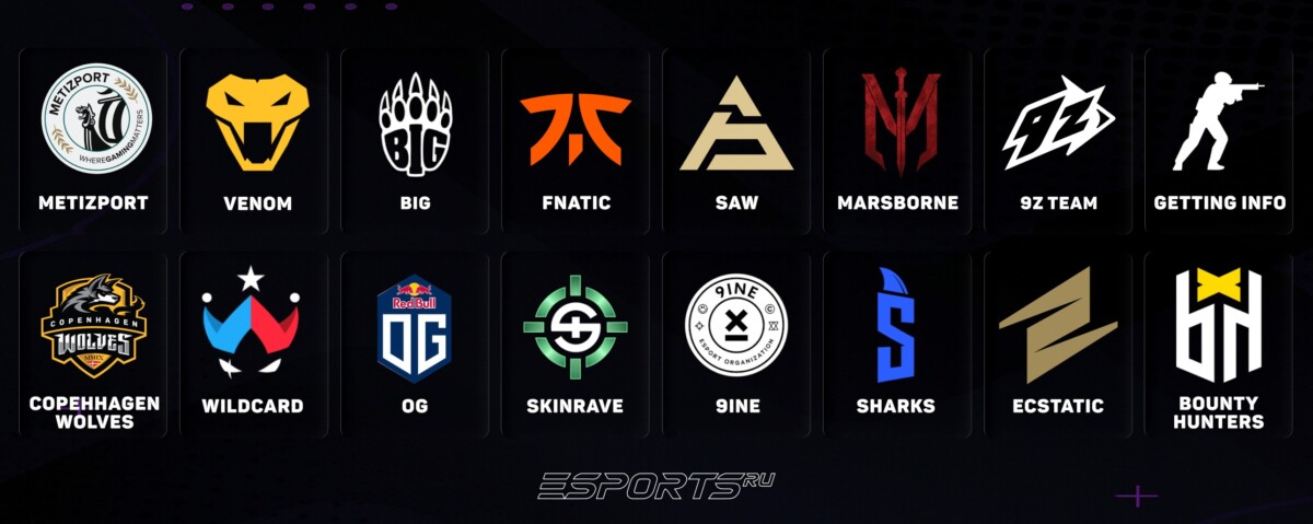 Команды на Fragadelphia Blocktober 2025